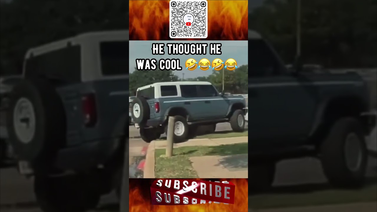 Ford Bronco turned into a mechanical bull 🤣😂 - Published by Driving with John