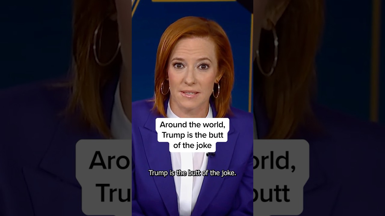 Around the world, Trump is the butt of the joke