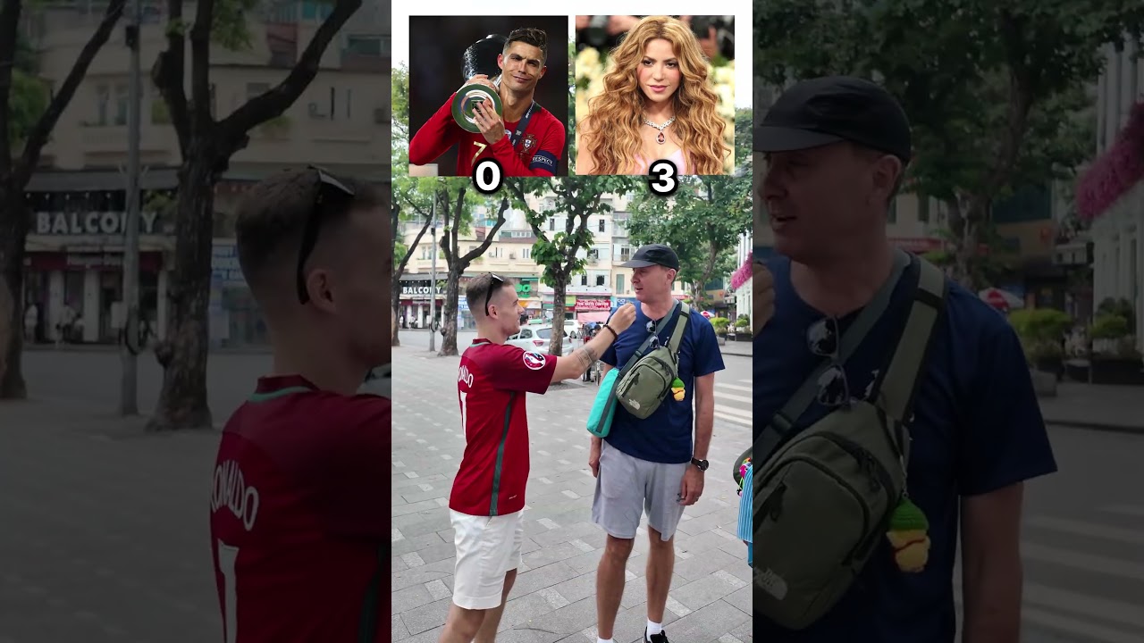 Ronaldo vs Shakira 😳😳