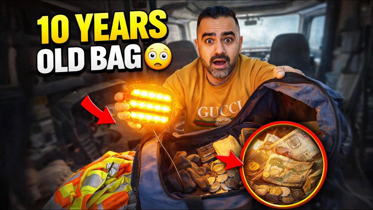 10 Saal Old Bag Open kiya Truck Driver ne . . yeh kya nikla 😱 | 836