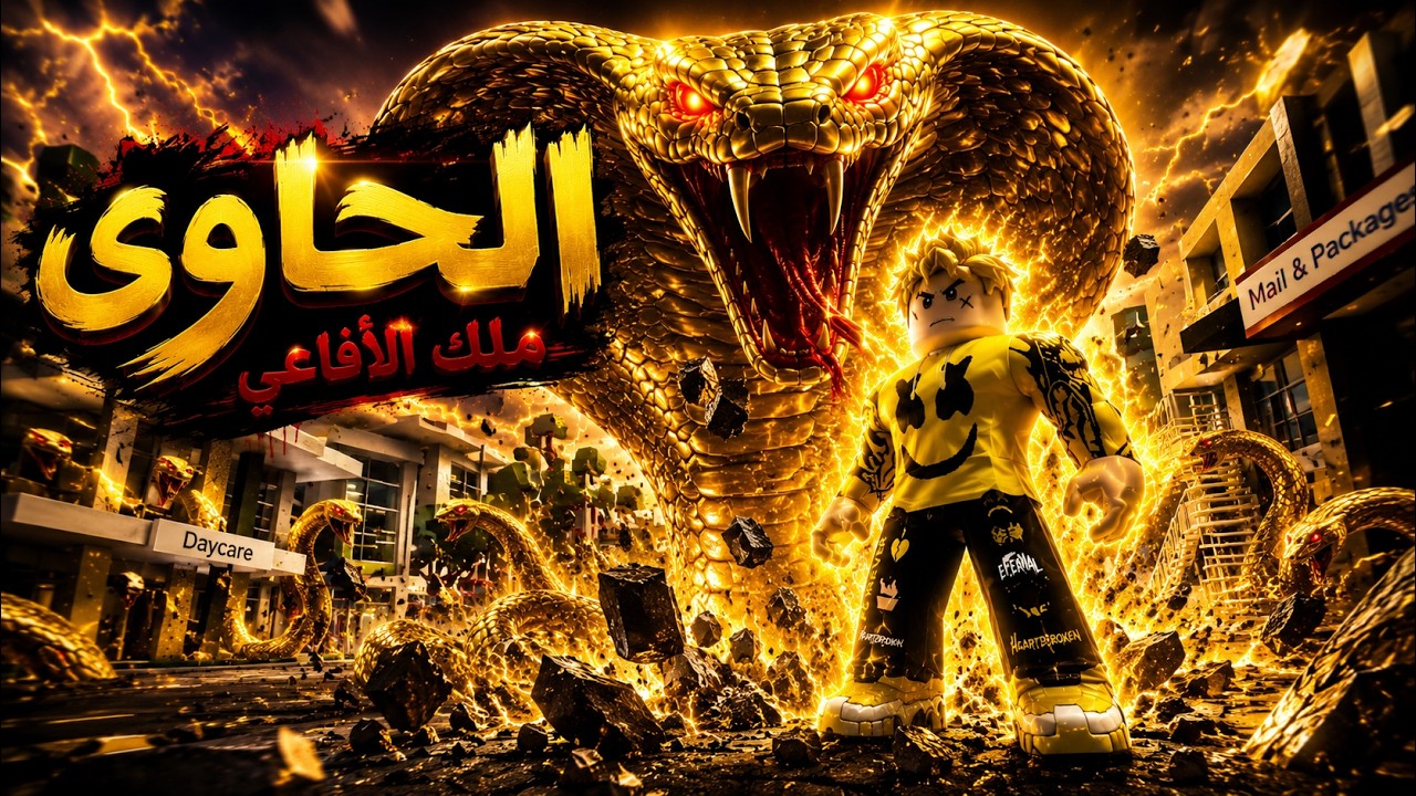 فيلم روبلوكس : الحاوي 🐍 | ملك الأفاعي👑الملك أعلن الحرب على الحاوي ! هل بيقدر يعيش ☠️🔥