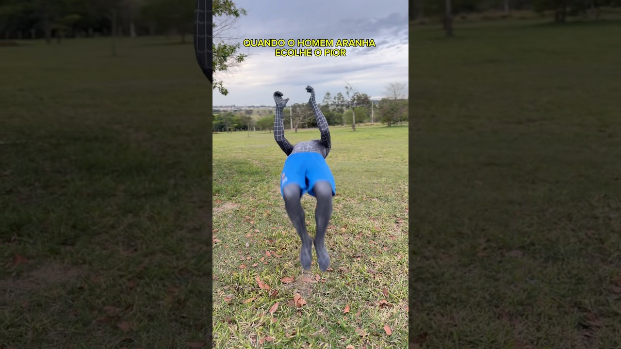 EU SABIA QUE O HOMEM ARANHA PREFERIA O FAISQUINHA😡😭