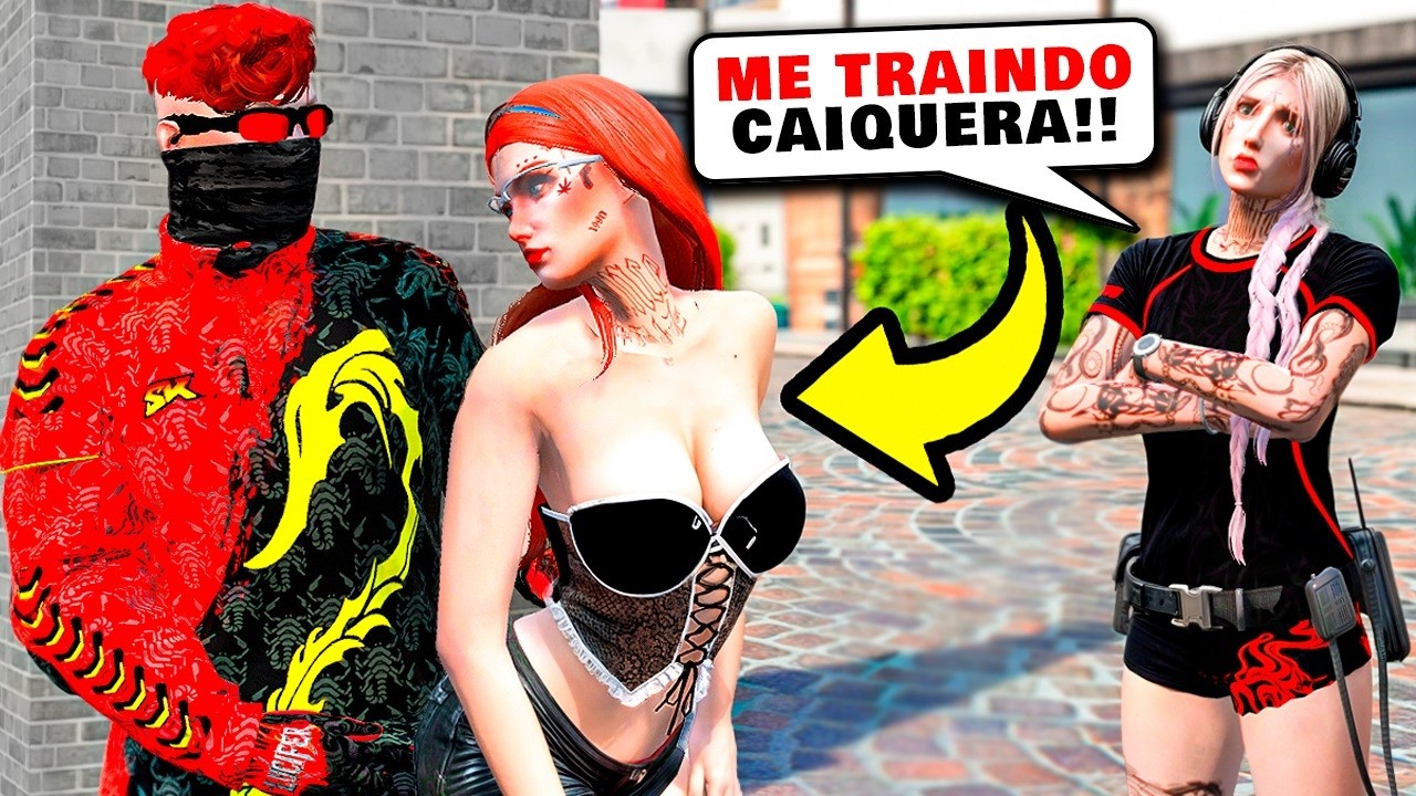 A EX do NAMORADO da minha amiga voltou… (GTA 5 RP)