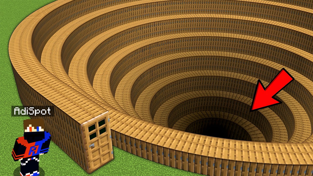 What’s Inside A Spiral PIT Door in Minecraft
