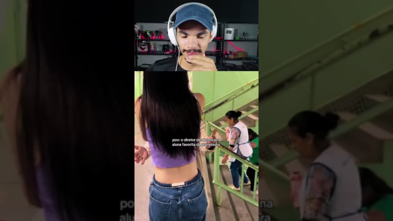 ela é quase uma mãe kkkkkk #react #humor #memes