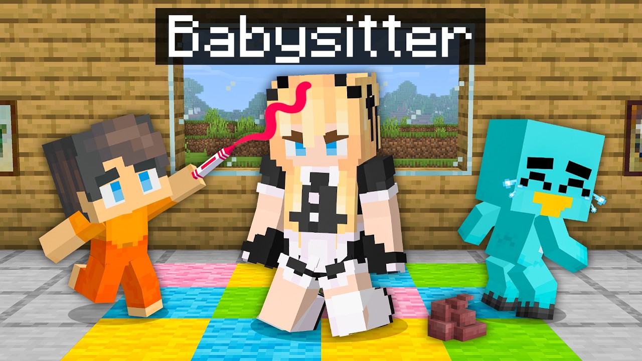 We Pranked the STRICTEST BABYSITTER in Minecraft!