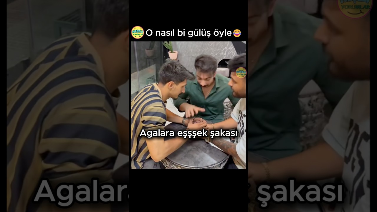 o nasıl bir gülüş öyle 😂