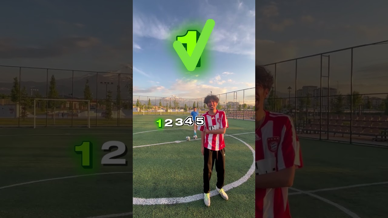 HANGİ NUMARALI TOPLA VURDU❓ ⚽️🤔
