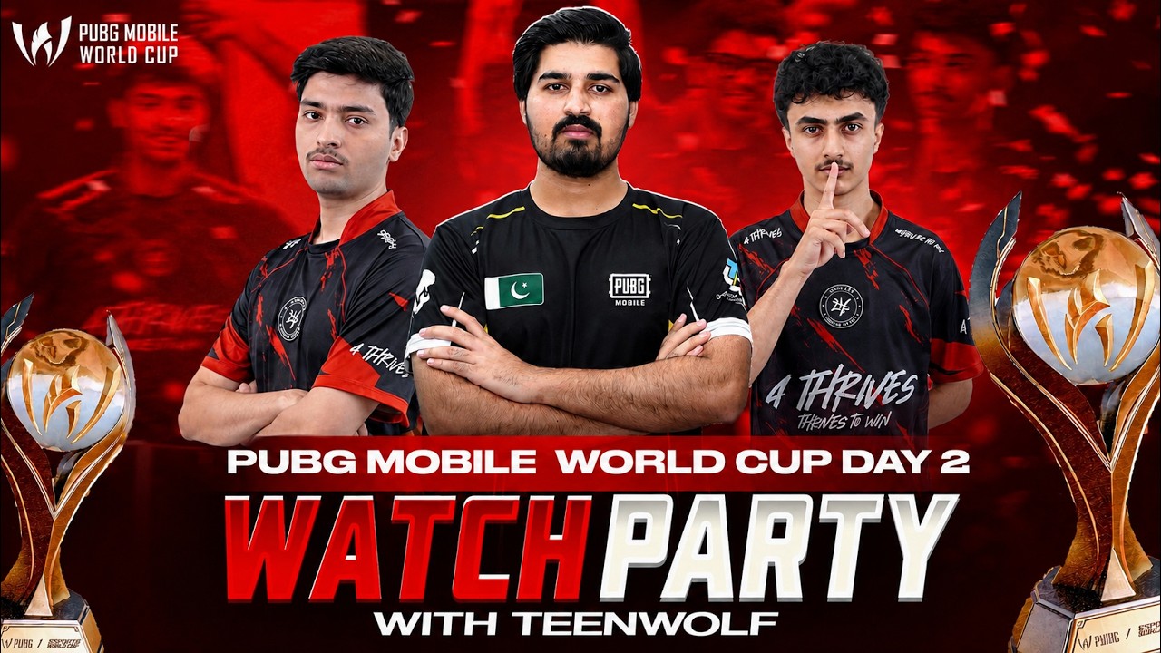 PMWC 2026 GROUP STAGE LAST DAY - WILL 4T QUALIFY? - TEENWOLF GAMING