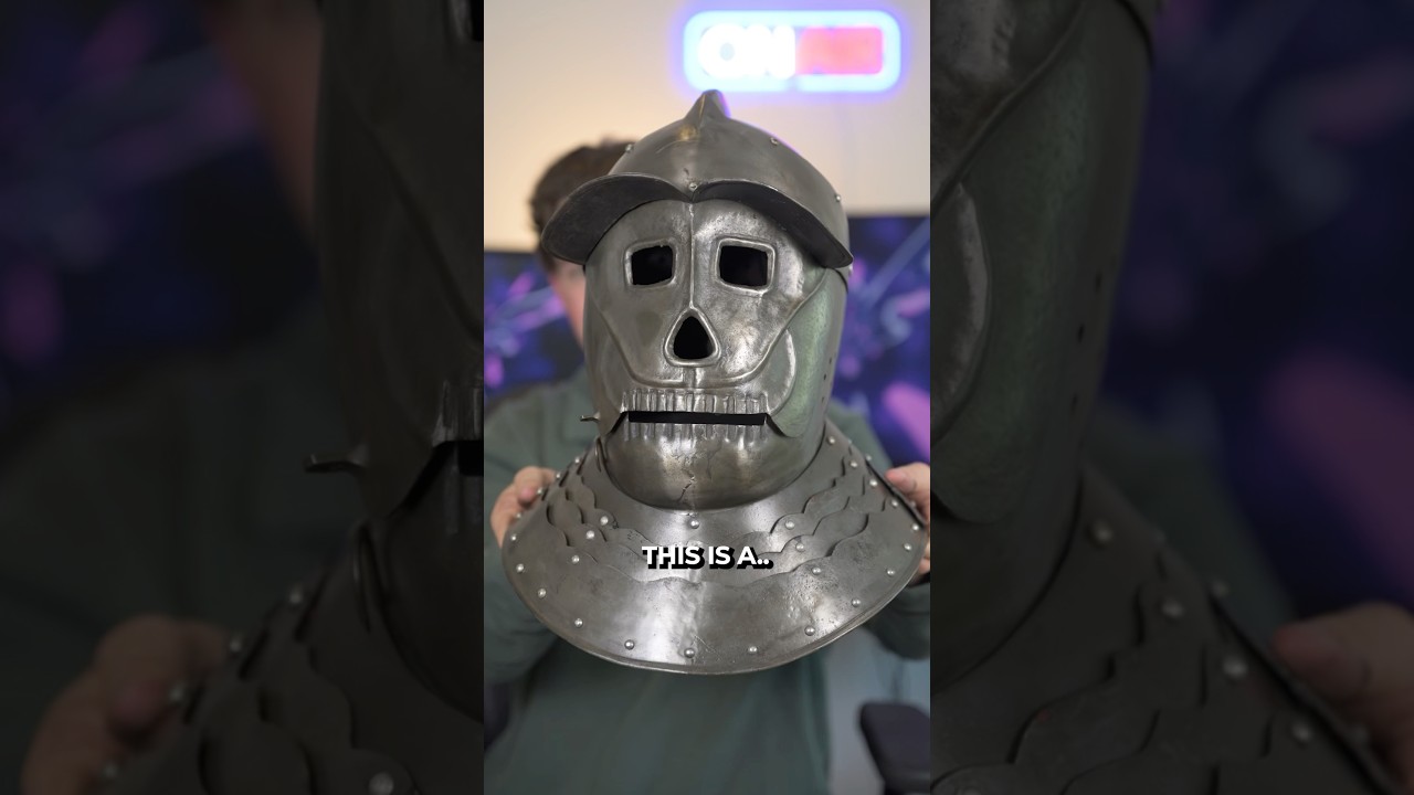 I Tried a “Death’s Helmet” from 17th Century 😳