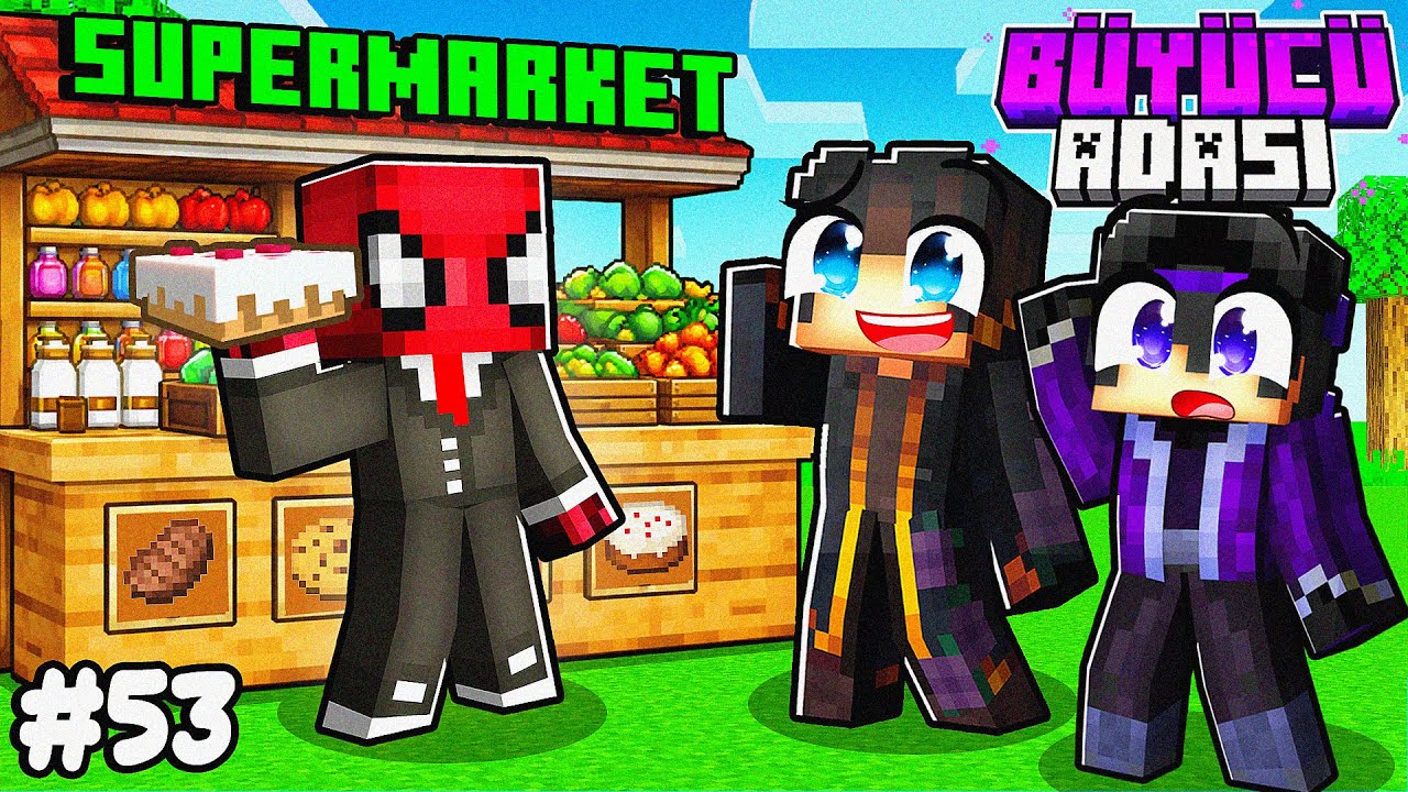 Ferited Büyücü Adasına Geldi! OLAYLAR KARIŞTI! 😱 | Minecraft #53