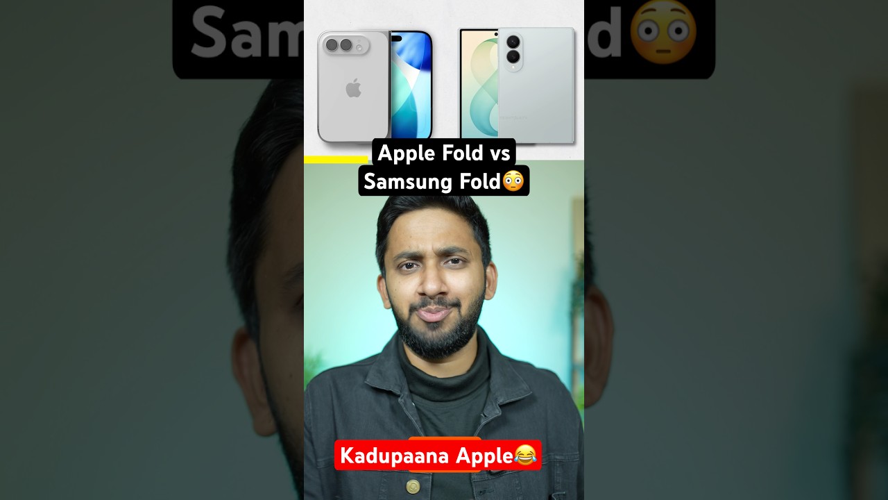 Apple iPhone Fold vs Samsung Fold😳 Kadupaana Apple😂
