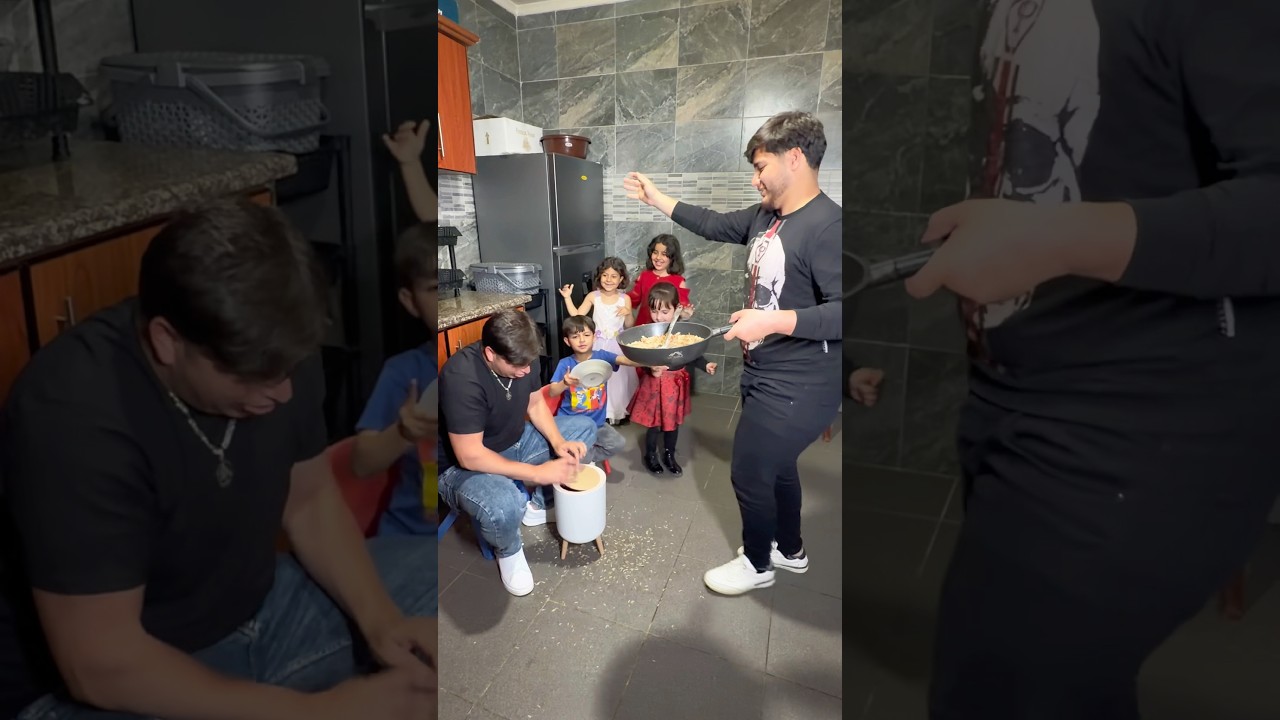 العيلة كلها عم ترقص على الحان جوزي🤣