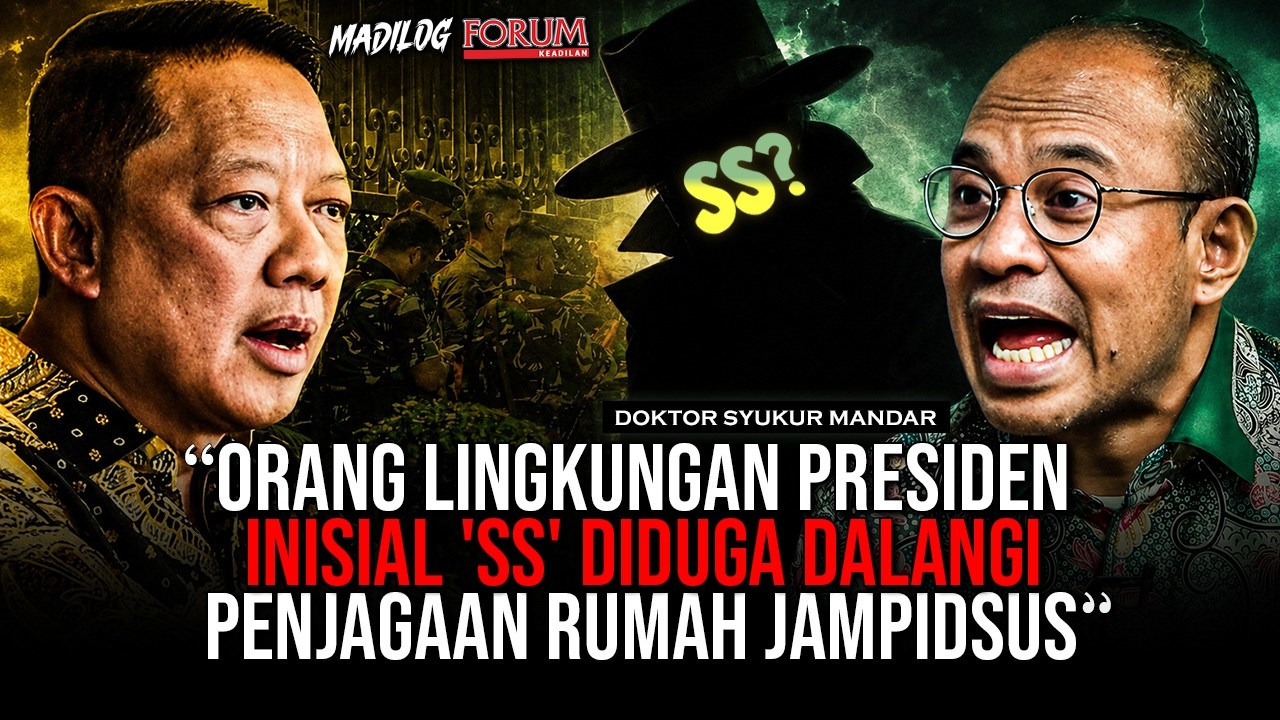 DOKTOR SYUKUR MANDAR: BUNKER FEBRIE SUMBERNYA DARI KORUPSI DAN BACKING PEJABAT
