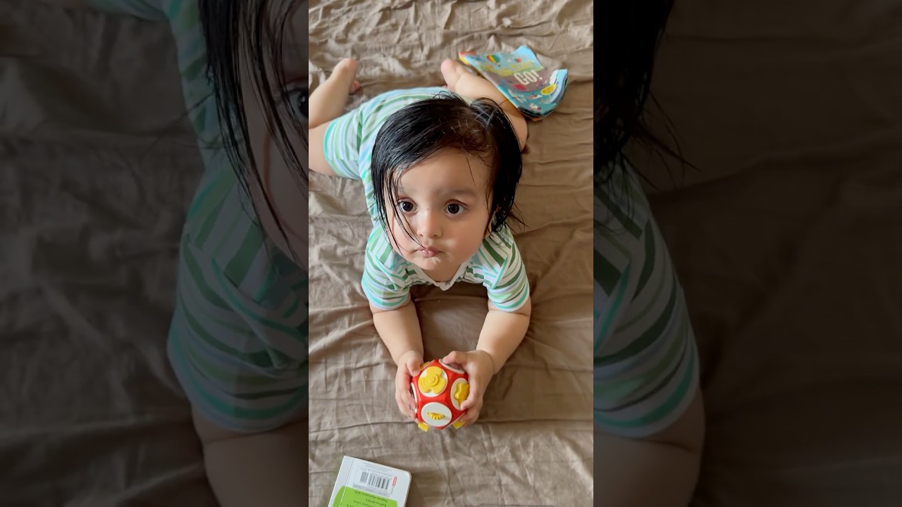 BUSY DAKSH (VLOG 4) 👶🏻⛔😵‍💫 #shorts #youtubeshorts #ball #family #vlog #funny