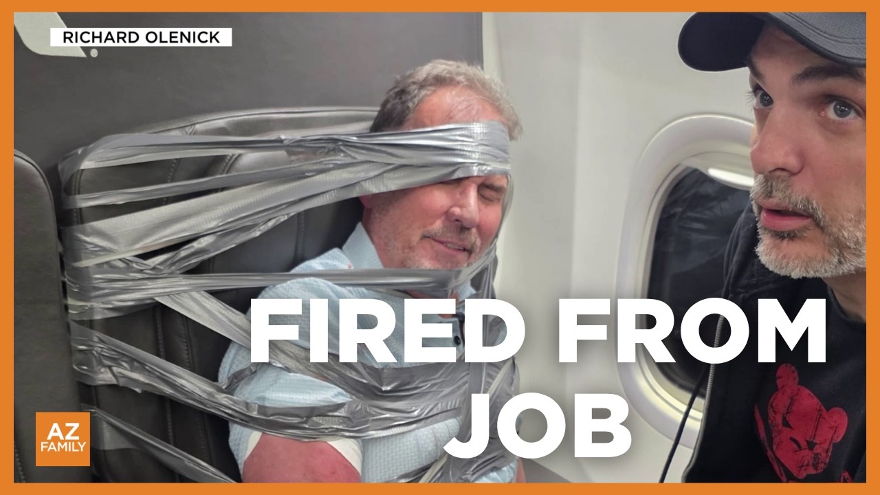 Arizona man fired from job after airline duct-tape disruption