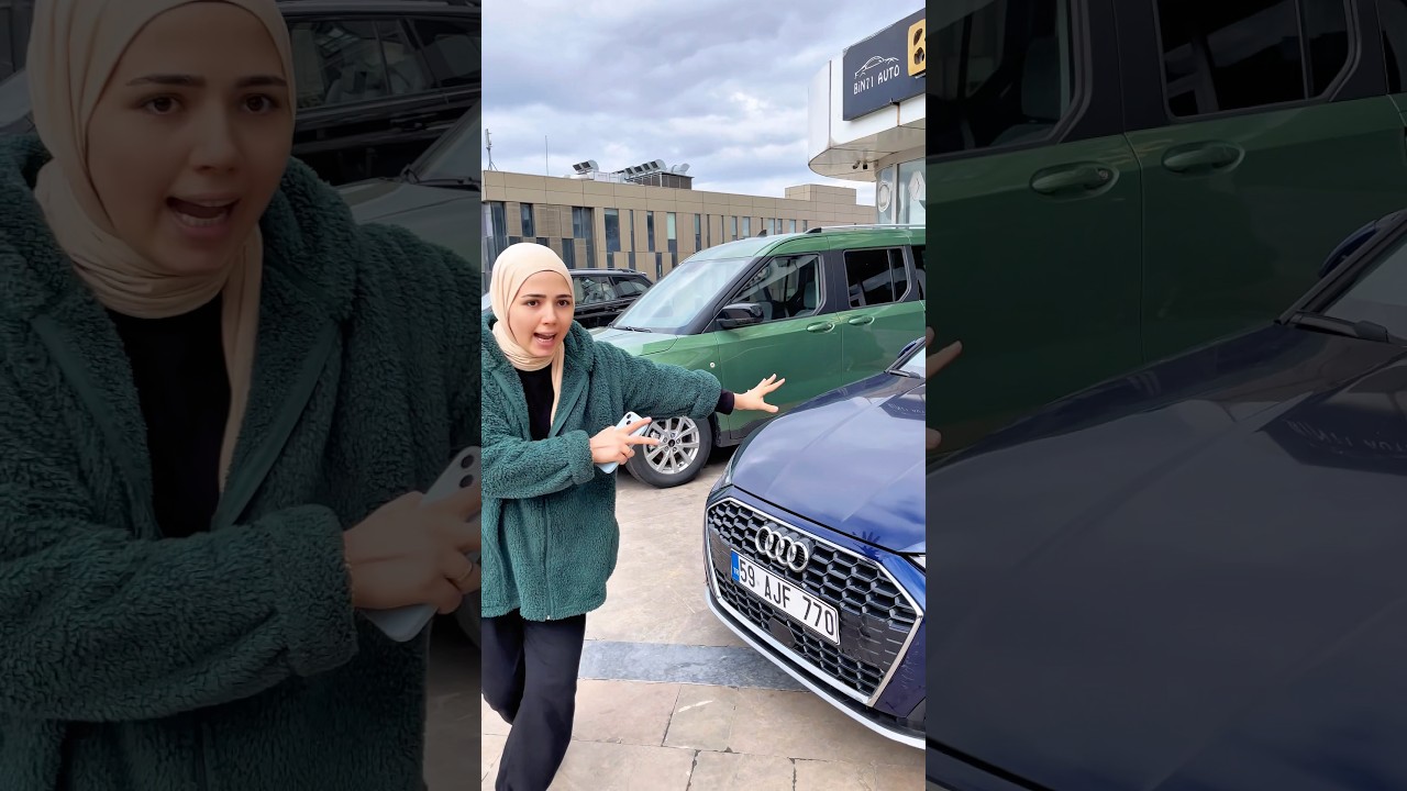 أدم عندو سيارة فخمة 😱 شام انصدمت 🤯 #haya_family #comedy #funny #shorts