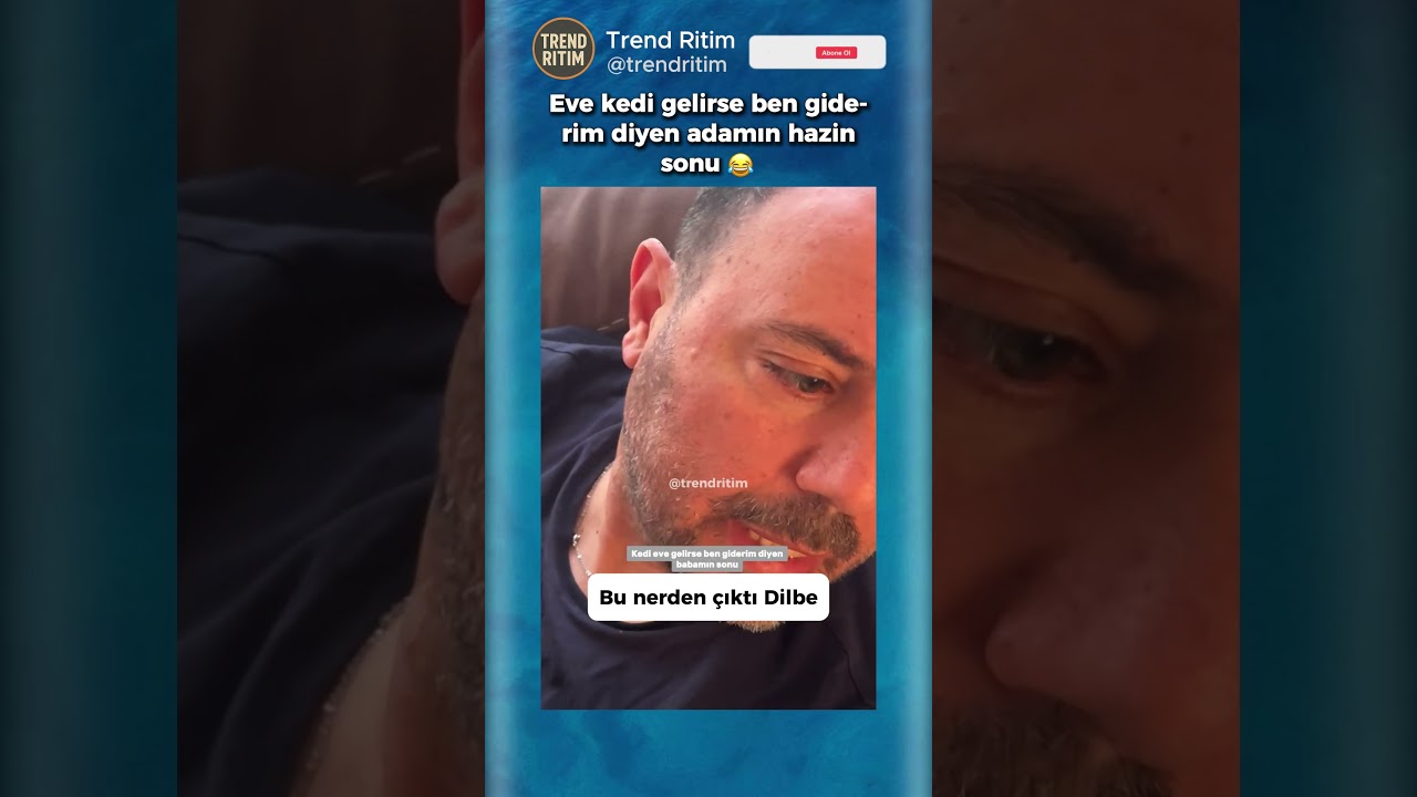 Bu Eve Kedi Giremez Diyen Babanın Tepkisi  😂😁