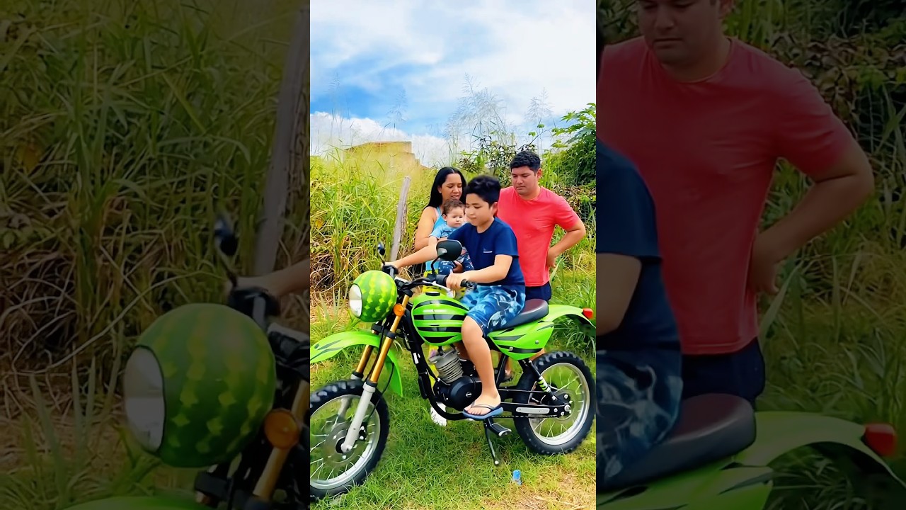 Motocicleta 🆚 frutas