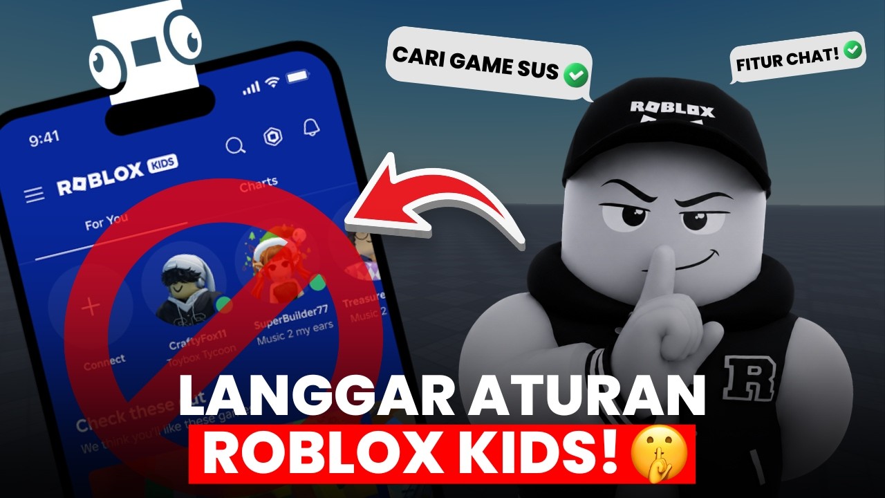 MIMIN COBA LANGGAR ATURAN DARI ROBLOX KIDS?? BISA ATAU ENGGA YAA....