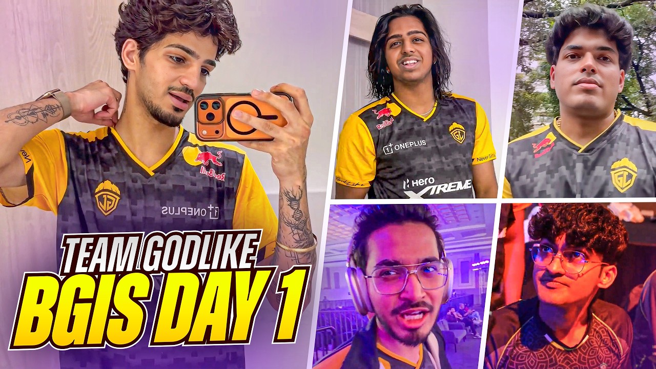 BGIS VLOG DAY 1 | ZGOD ft @GodLikeEsportss 