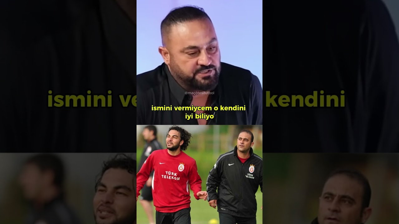 Hasan Şaş Galatasaray'da Sneijder'in maaşı ile ilgili kriz çıkartan futbolcuyu anlatıyor