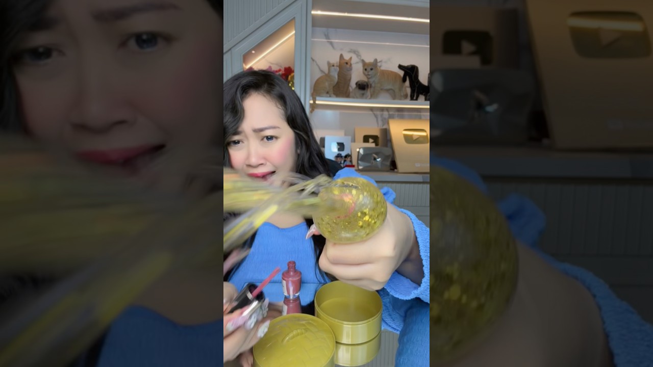 SQUISHY DUMPLING GOLD AKU PECAH 😭😭😭😭😭😭😭😭😭😭 | Klara Tania #shorts