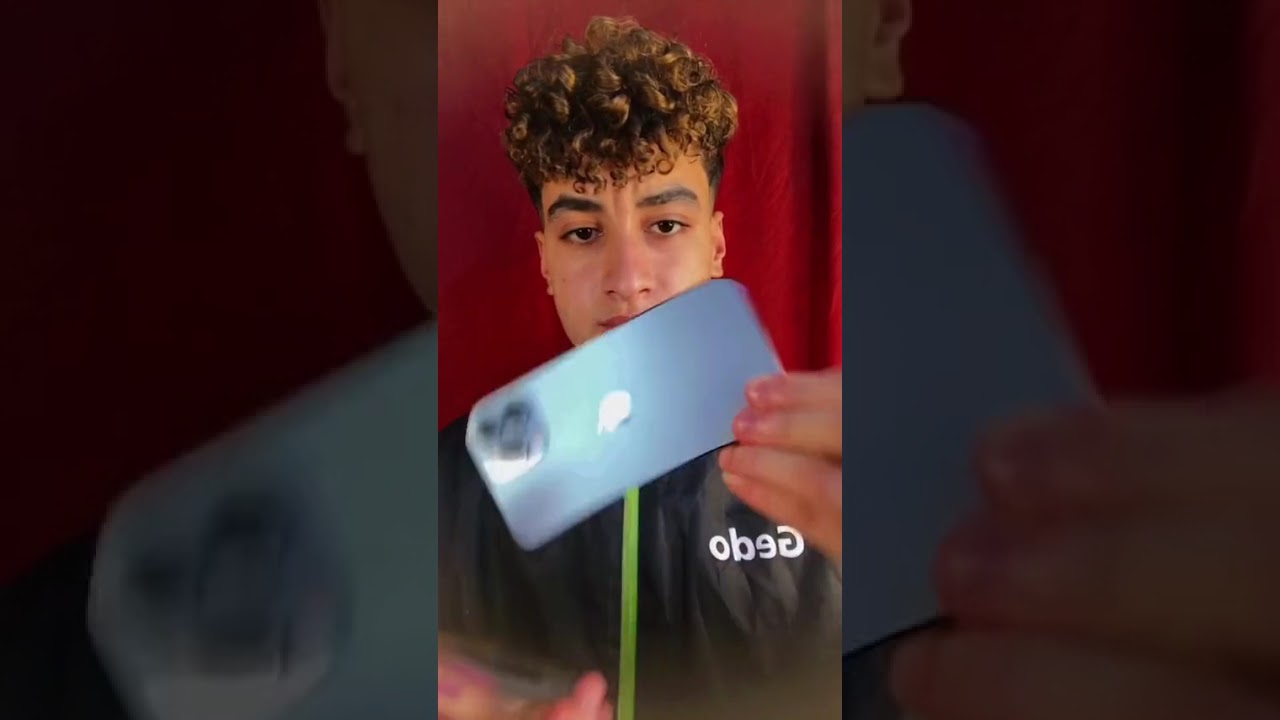 شاشة الموبايل اتكسرت شوفو السبب🤦🏻‍♂️😱😳📱