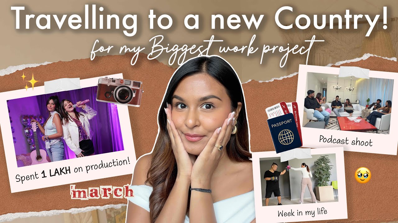 IT’S FINALLY HAPPENING🥹✈️ / Week in my life, Prepping for a HUGE work trip, Feeling demotivated!