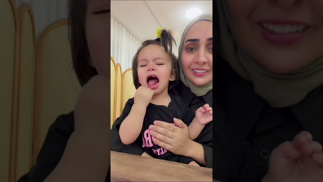 جربت امنع بنتي من اصبعها 🤣🥲