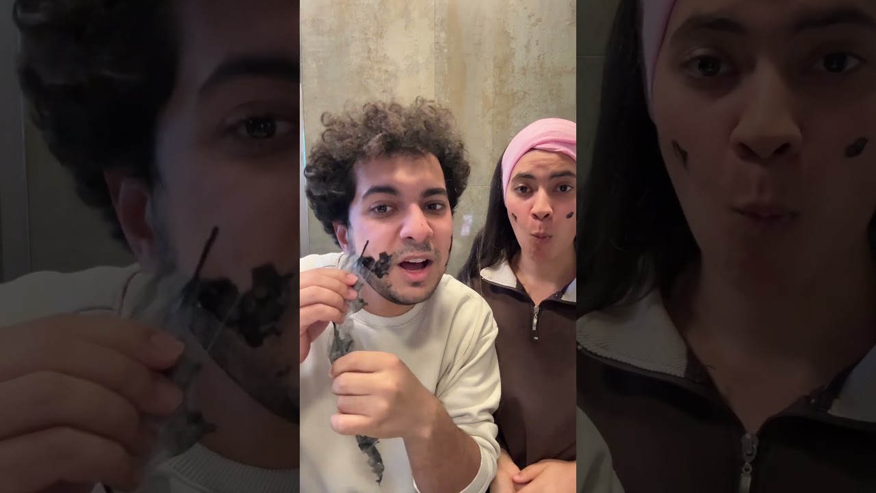 My brother thought the mask was food. 😄