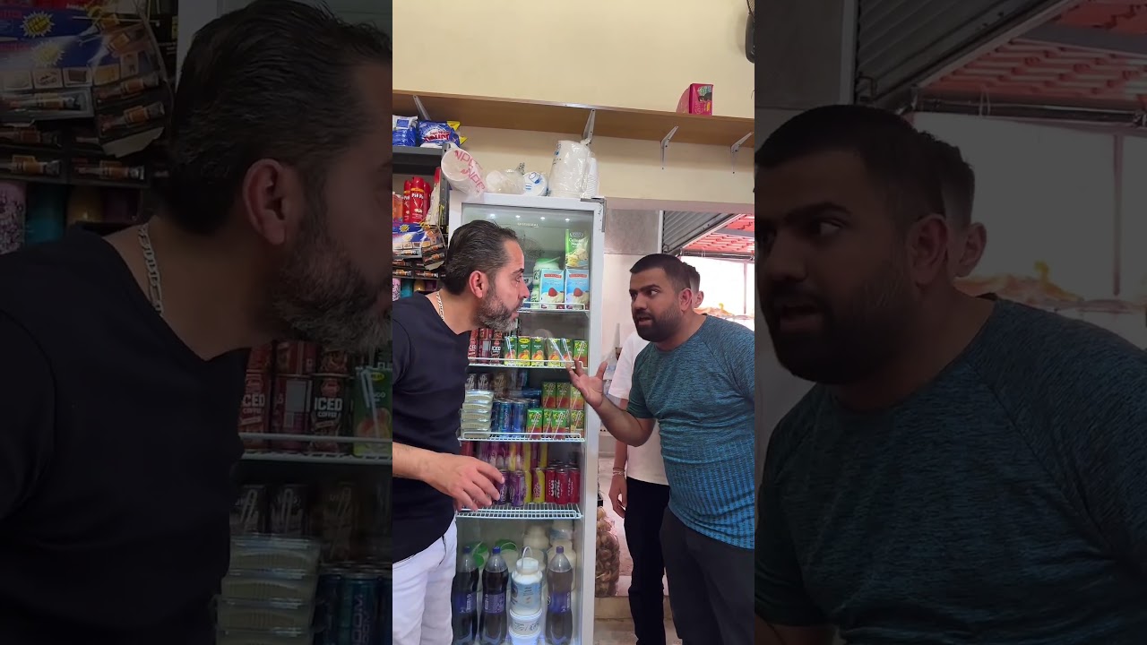 طريقة الما ومايكل ومحمد ليطربشوا صاحب الدكان 🤣🤣