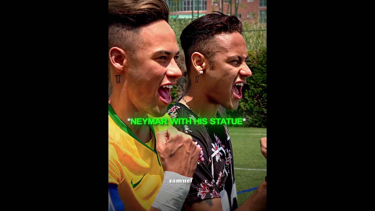 Ronaldo vs Neymar vs Vinicius Statue.. 😂🔥