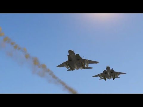 USA Fighter Jets & Irani Helicopters Attack on Israeli Military Convoy & Airport of Tel-Aviv - GTA 5