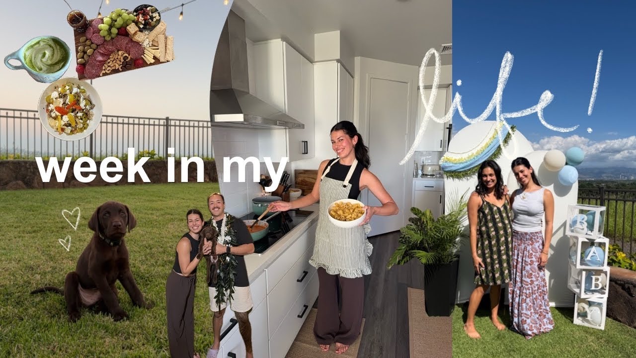 weekly vlog | life with a puppy, hosting at home, & an honest chat - Published by Ava Jules