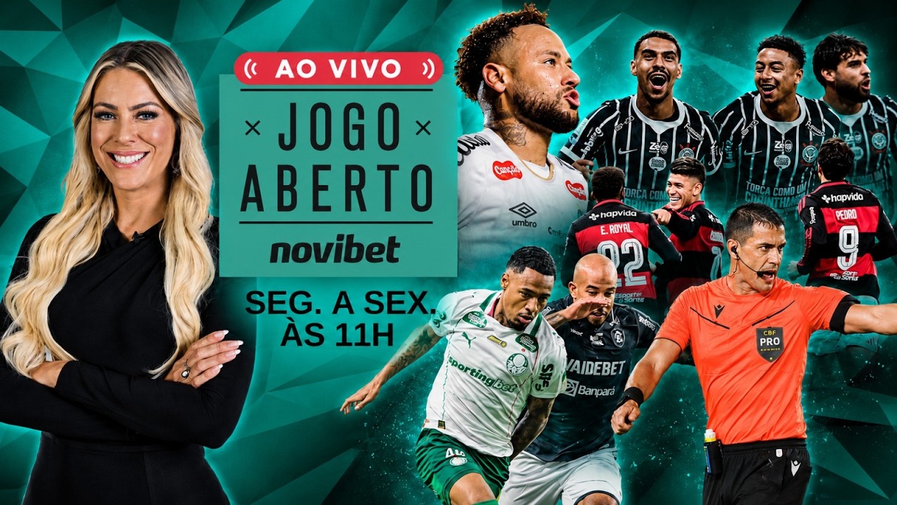 JOGO ABERTO NOVIBET DEBATE MAJESTOSO, VAR DO PALMEIRAS E NEYMAR | PROGRAMA COMPLETO |  11/05/2026