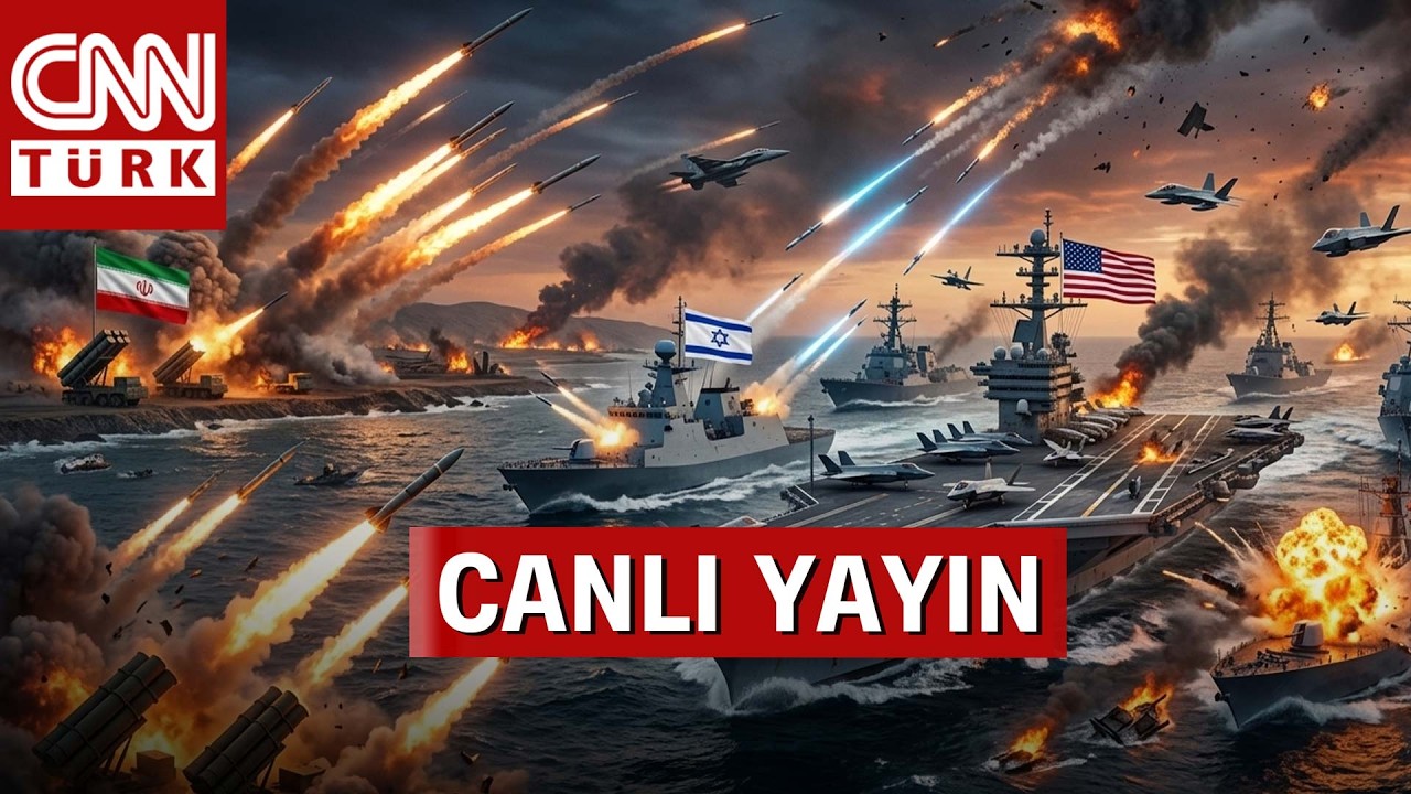 İran Füzesi Tel Aviv'e Düştü! I CANLI HABER