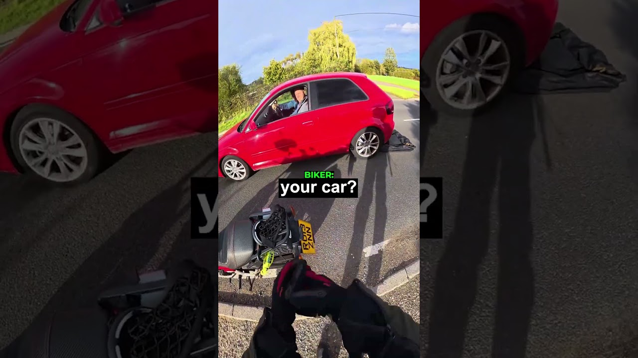 Biker Had No Idea He Lost This