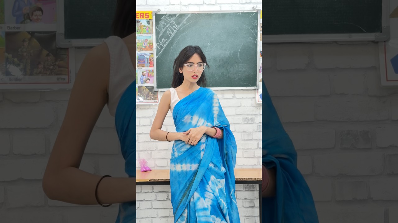 Simran bani teacher🥺❤️‍🩹(part-2)|Simran Makhija| #shorts #school #schoollife #comedy #funny #sad