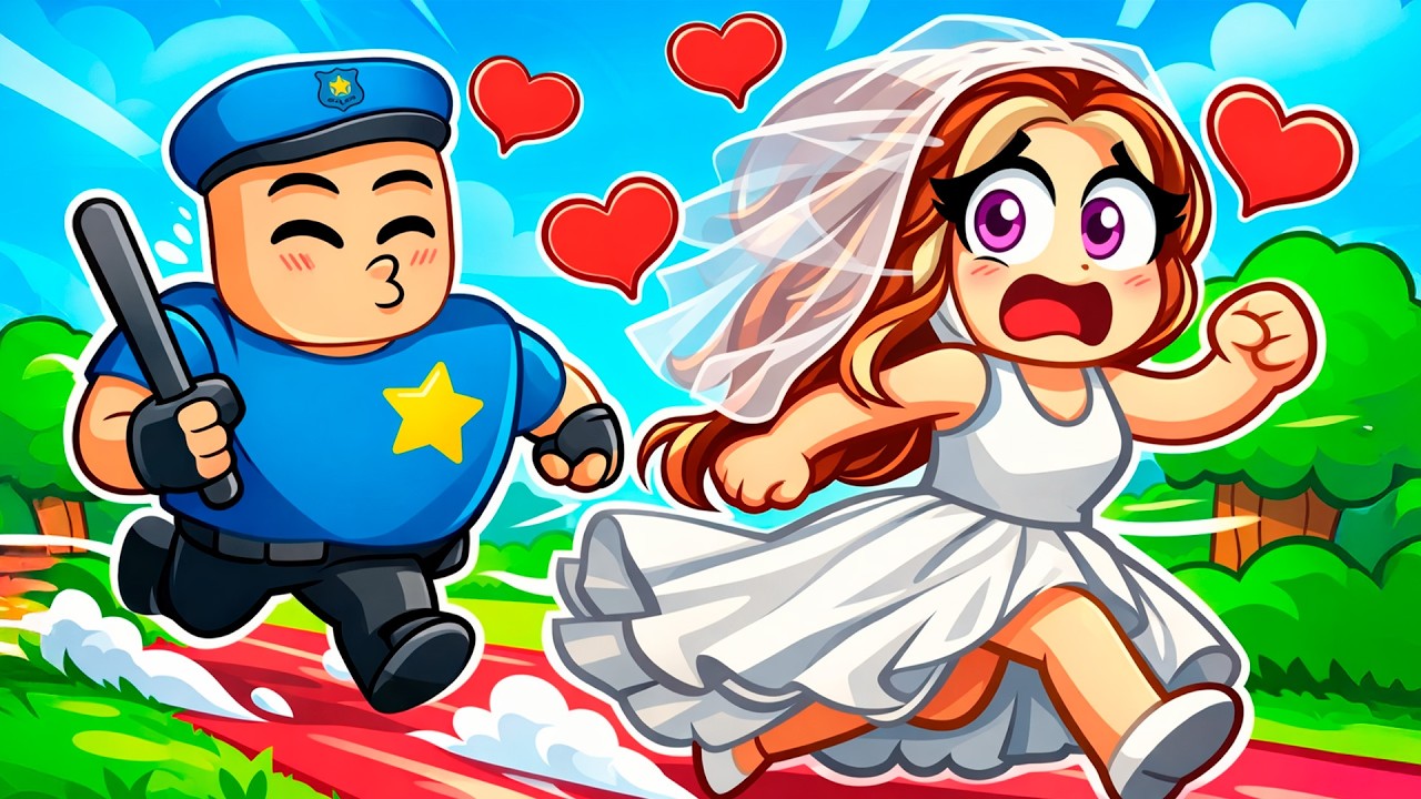 Policial Barry quer se casar comigo (Roblox Escape da Prisão)