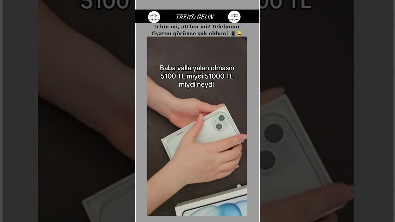 5100 TL mi? 51000 TL mi? Yeni Telefonun Fiyatı!