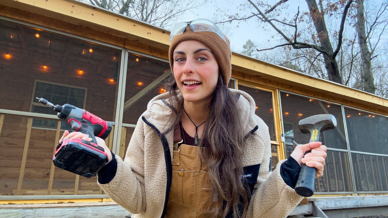 Winter is Here at My Remote Cabin & Still LOTS of Work To Do - Published by Kelly Hays