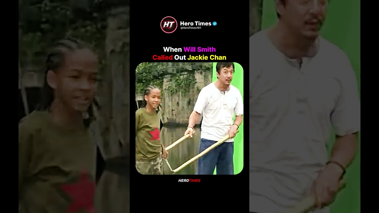 When Will Smith Called Out Jackie Chan 😳