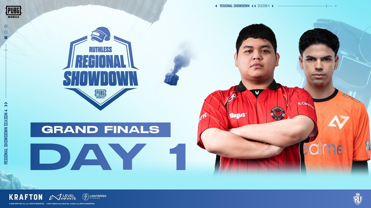PUBG MOBILE RUTHLESS REGIONAL SHOWDOWN S4 GRAND FINALS DAY 1 FT. #BTR #RRQ #HORAA #A7 #T2K