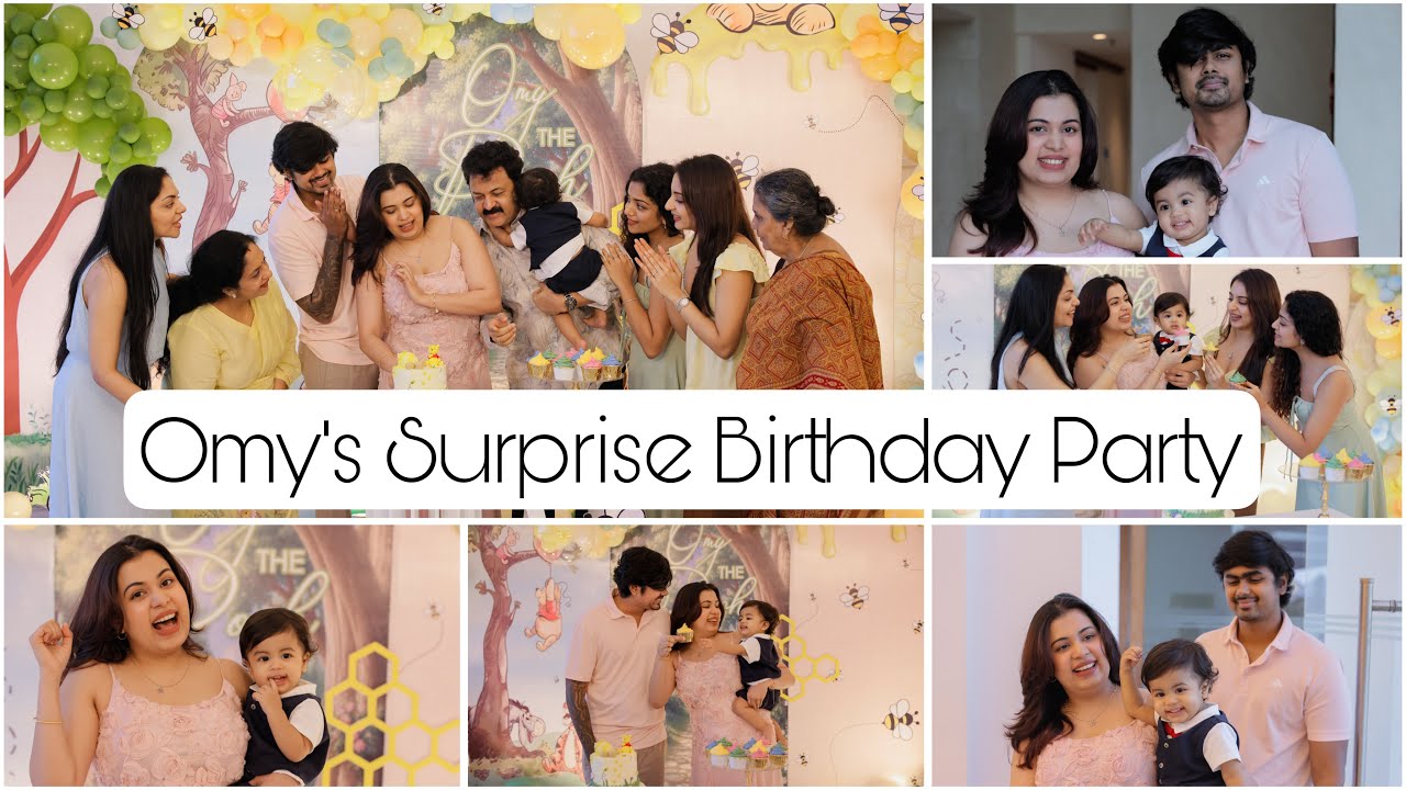 Omy’s Surprise Birthday Party | Diya Krishna | Ozy Talkies