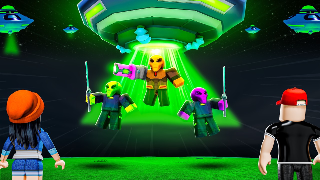 الفضائيين رجعو للغابة !! 👽🛸