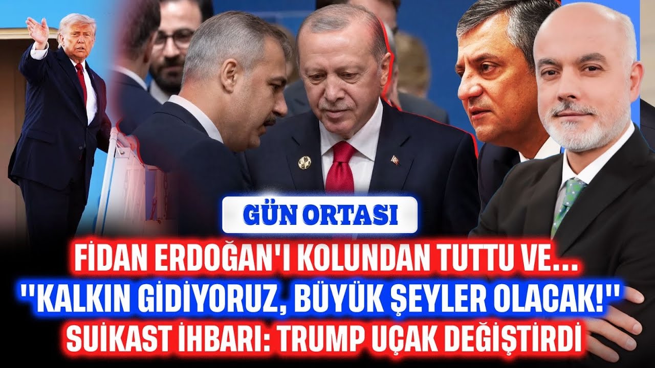 Fidan Erdoğan'ın kolundan tuttu ve! "Kalkın gidiyoruz, çok büyük şeyler olacak!" | Gün Ortası