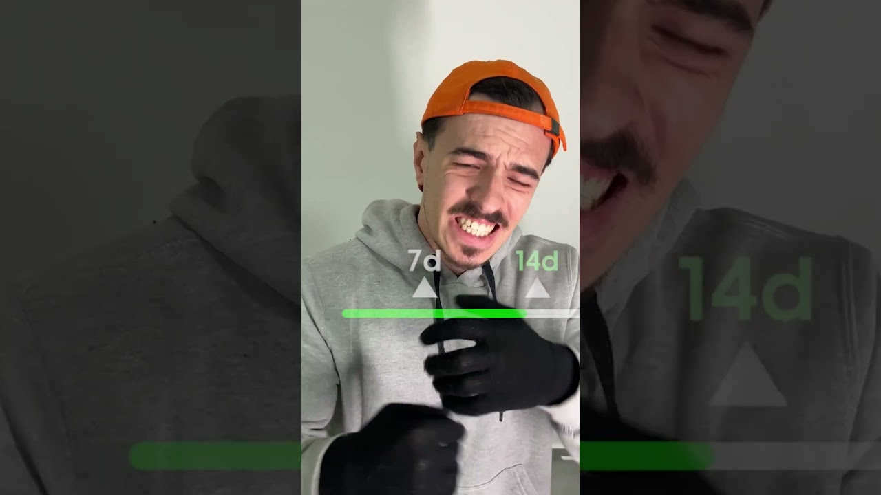 e se você usasse luvas por 1 mês?