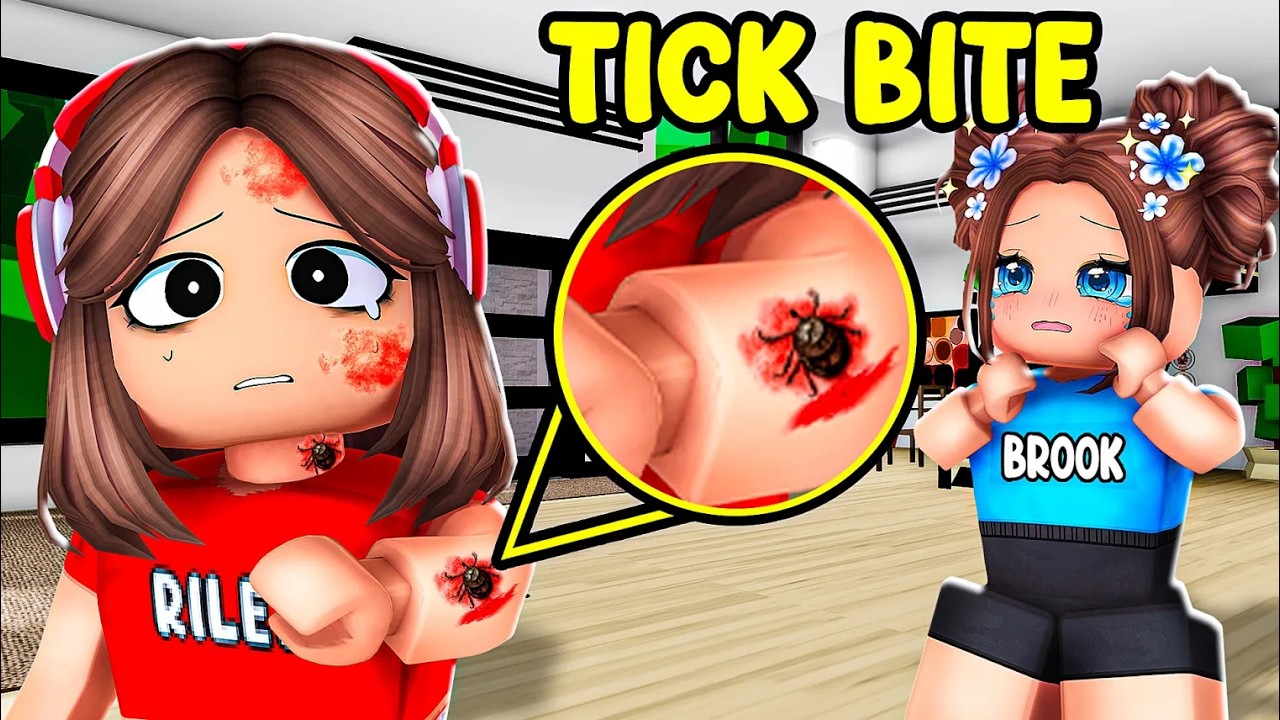 Riley Has TICK BITES..(Brookhaven)
