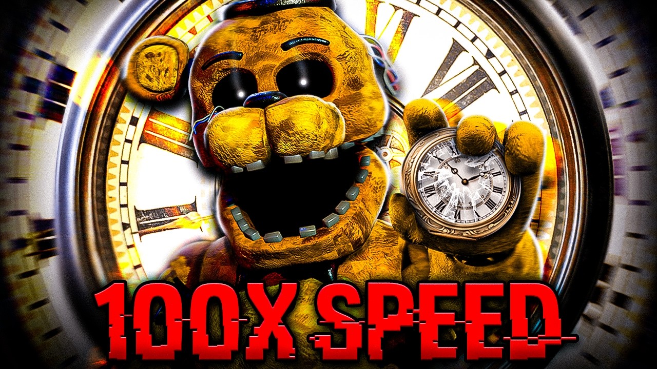 Can YOU Beat FNAF At MAX SPEED [1/2]